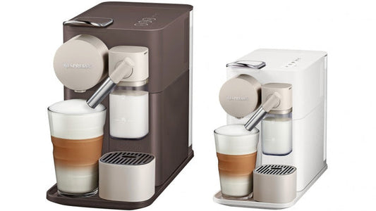 DeLonghi Nespresso Lattissima One coffee machine, compatible with reusable coffee pods