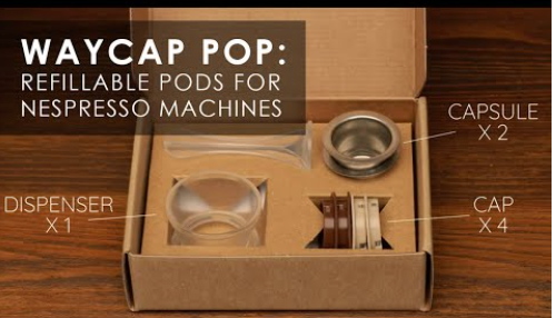 Load video: &lt;p&gt;WayCap reusable coffee pods and Vertuoline lids, proudly made in Italy, redefine the coffee experience, combining environmental consciousness with exquisite design.&lt;/p&gt;